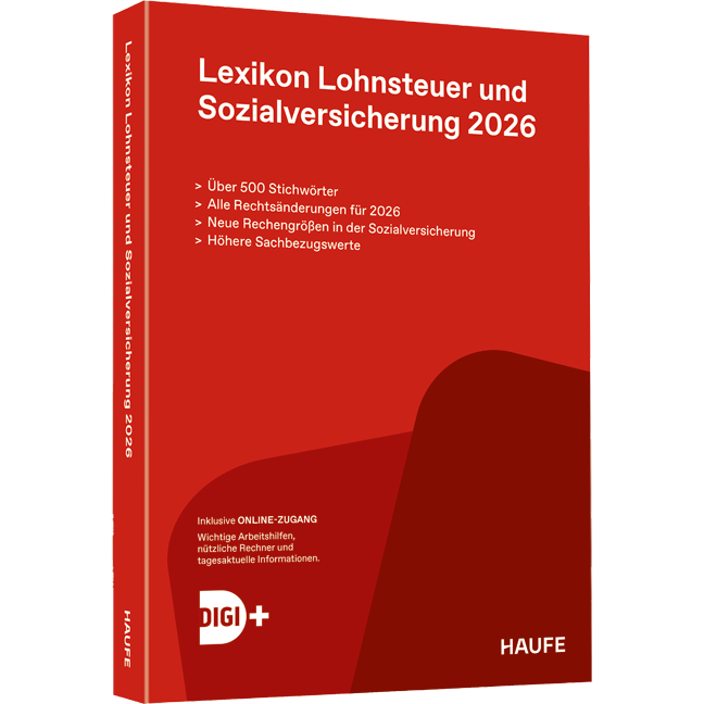 Lexikon Lohnsteuer und Sozialversicherung 2026 plus Onlinezugang