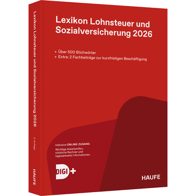 Lexikon Lohnsteuer und Sozialversicherung 2026 plus Onlinezugang