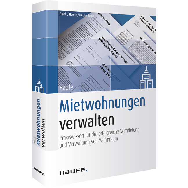Haufe Mietwohnungen verwalten - Handbuch inkl. Online-Zugang