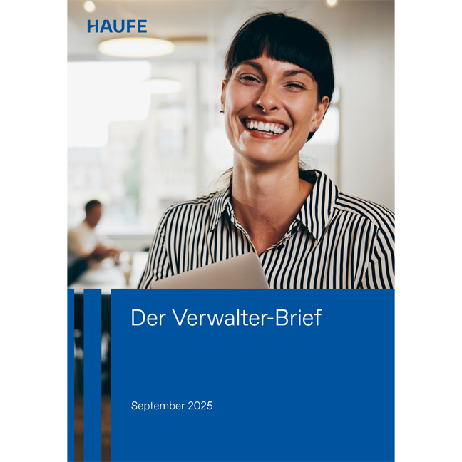 Der Verwalter-Brief - Ihr Newsletter rund um die WEG-Verwaltung