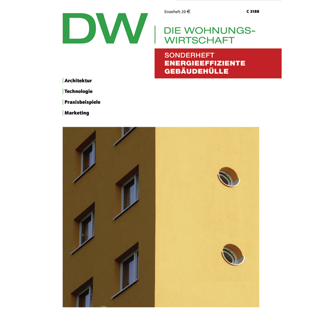Energieeffiziente Gebäudehülle - Ein Sonderheft  von DW Die Wohnungswirtschaft