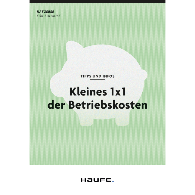 Kleines 1 x 1 der Betriebskosten - Pro Bestelleinheit: 20 Broschüren