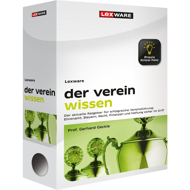 Lexware der verein wissen - Das Organisationshandbuch für die Vereinsführung