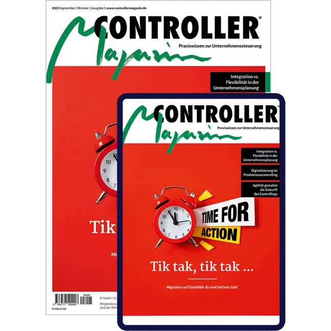 Controller Magazin - Anwendungsorientiert. Übersichtlich. Praxisrelevant.