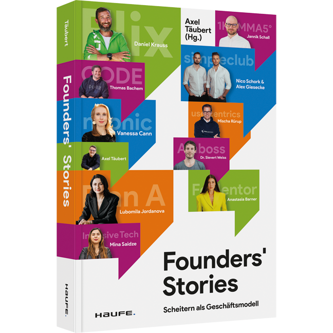 Founders' Stories - Scheitern als Geschäftsmodell. Authentische Gründer-Geschichten über Erfolg und Misserfolg von Unternehmens-Gründungen und Start-ups