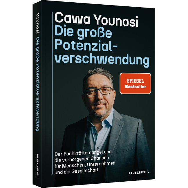Die große Potenzialverschwendung - Der Fachkräftemangel und die verborgenen Chancen für Menschen, Unternehmen und die Gesellschaft. Talente finden & fördern in der Personalführung. Spiegel-Bestseller.