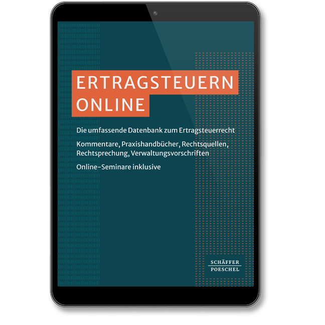 Ertragsteuern Online - Die umfassende Datenbank zum Ertragsteuerrecht