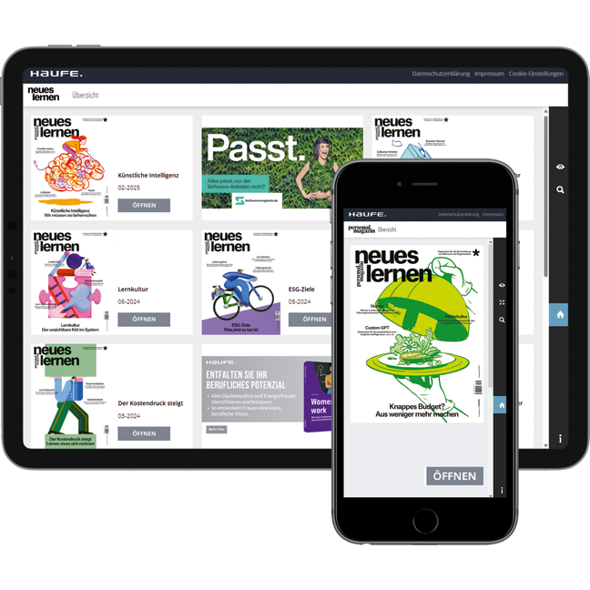 personalmagazin – neues lernen digital - Inspiration für die Entwicklung von Mensch und Organisation