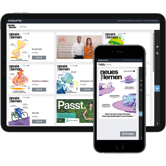 personalmagazin – neues lernen digital - Inspiration für die Entwicklung von Mensch und Organisation