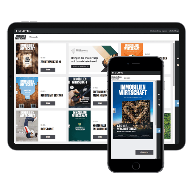 IMMOBILIENWIRTSCHAFT + - Unser Digitalpaket für Entscheider:innen