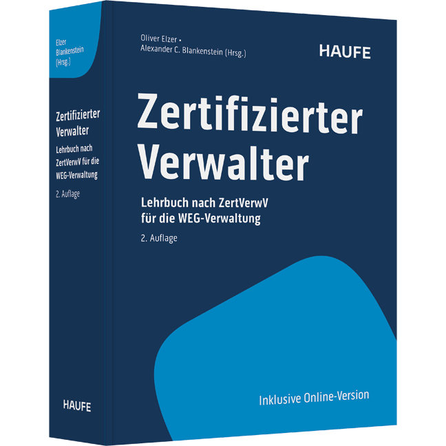 Zertifizierter Verwalter - Lehrbuch nach ZertVerwV für die WEG-Verwaltung