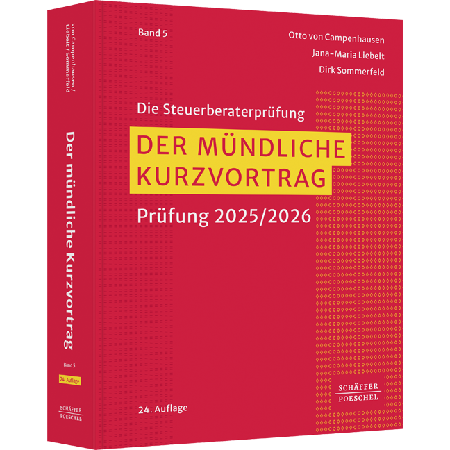 Der mündliche Kurzvortrag - Prüfung 2025/2026