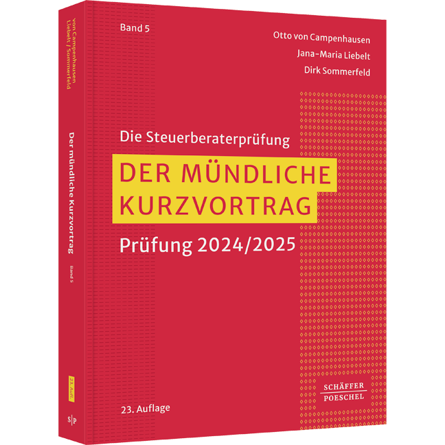 Der mündliche Kurzvortrag - Prüfung 2024/2025