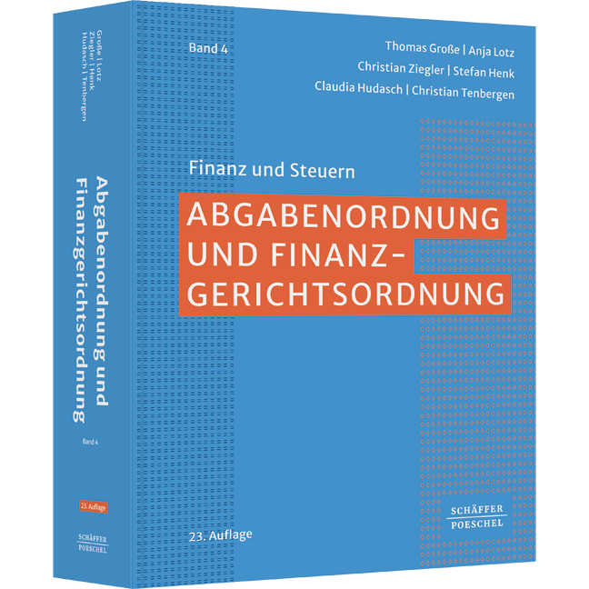 Abgabenordnung und Finanzgerichtsordnung