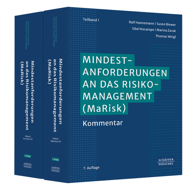 Mindestanforderungen an das Risikomanagement (MaRisk) - Kommentar. Umsetzungshilfe zur 7. & 8. MaRisk-Novelle; mit Anforderungen der EBA an die Kreditvergabe und Überwachung, Management von ESG-Risiken