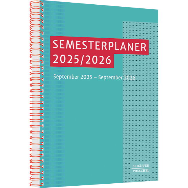 Semesterplaner 2025/ 2026 - September 2025 - September 2026.Uni-Studienplaner, Jahreskalender mit vielen nützlichen Tipps zur Organisation des Studiums, Lernstrategien und Zeit- und Selbstmanagement