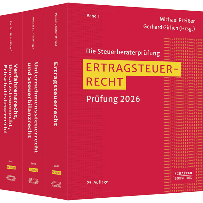 Die Steuerberaterprüfung - Prüfung 2026, Paket - Bände 1-3