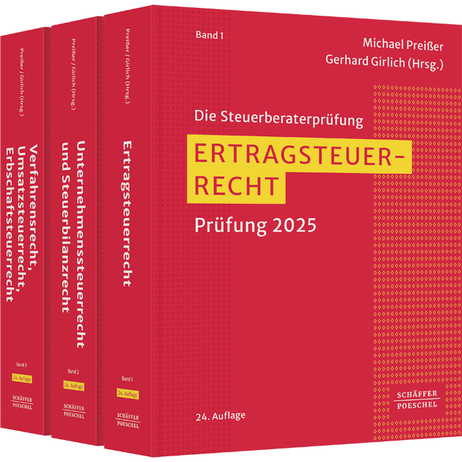 Die Steuerberaterprüfung - Prüfung 2025, Paket - Bände 1-3