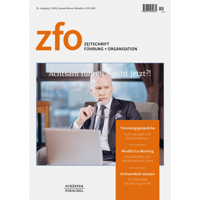 zfo - Zeitschrift Führung + Organisation