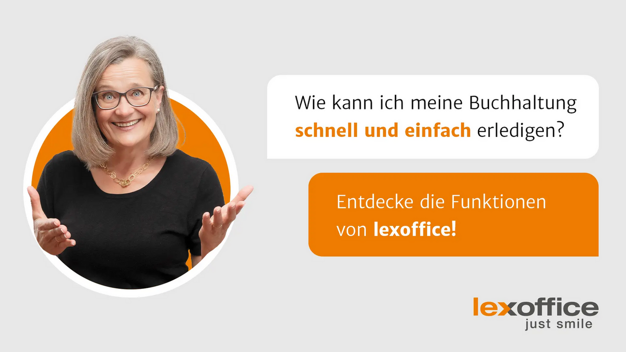 Produktvideo zur Online Buchhaltungslösung lexoffice