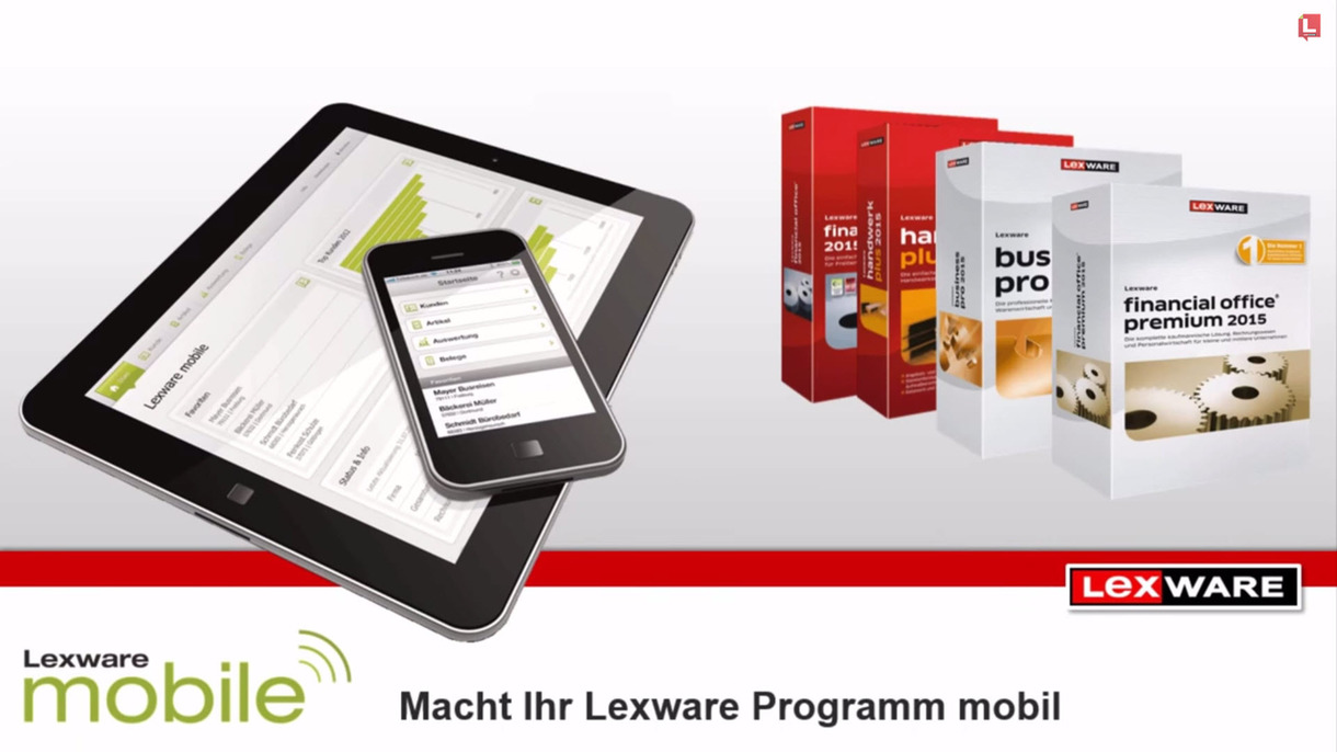 Lexware mobile Abbildung mit Produkten, die dieses Feature besitzen