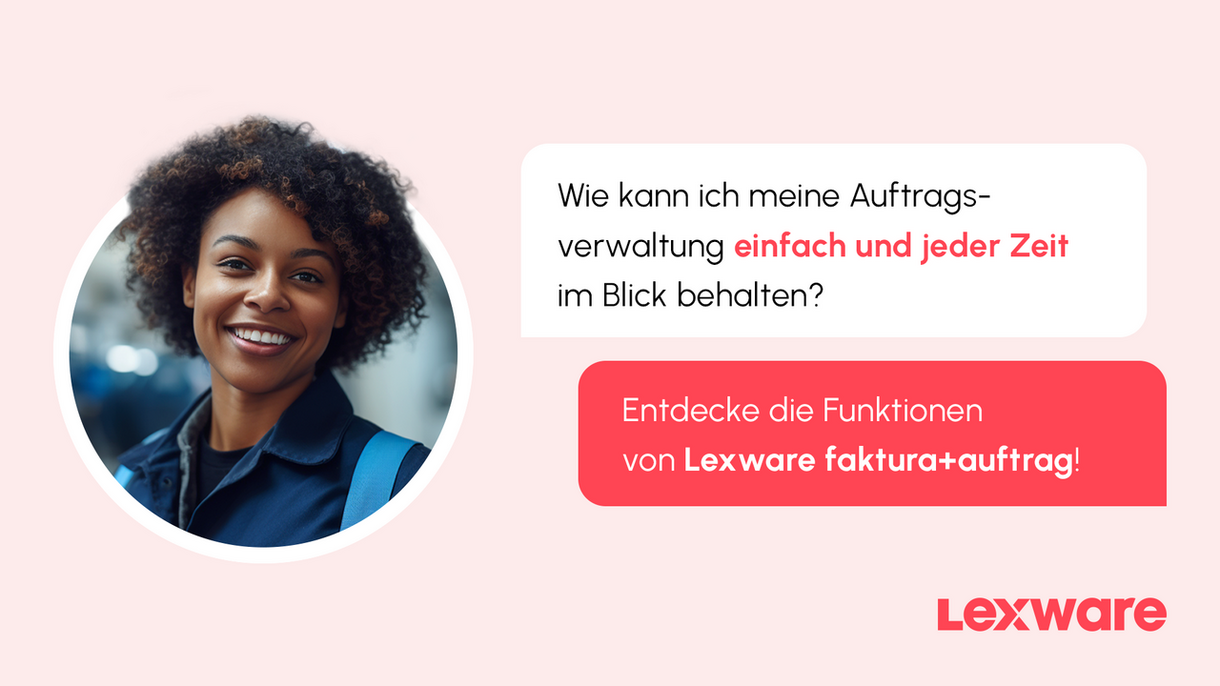 Einblick in Lexware faktura+auftrag
