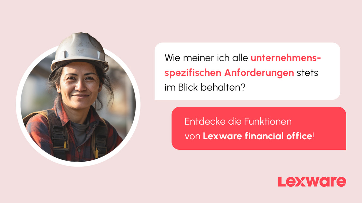 Einblicke in Lexware financial office