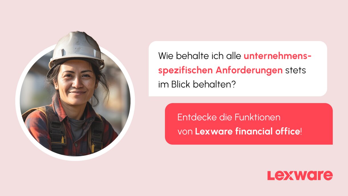 Einblicke in Lexware financial office