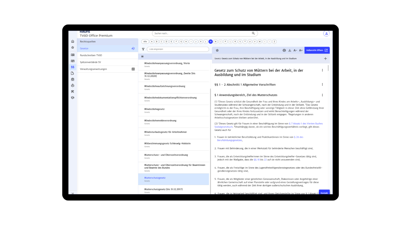 Rechtsquellen & Kommentare