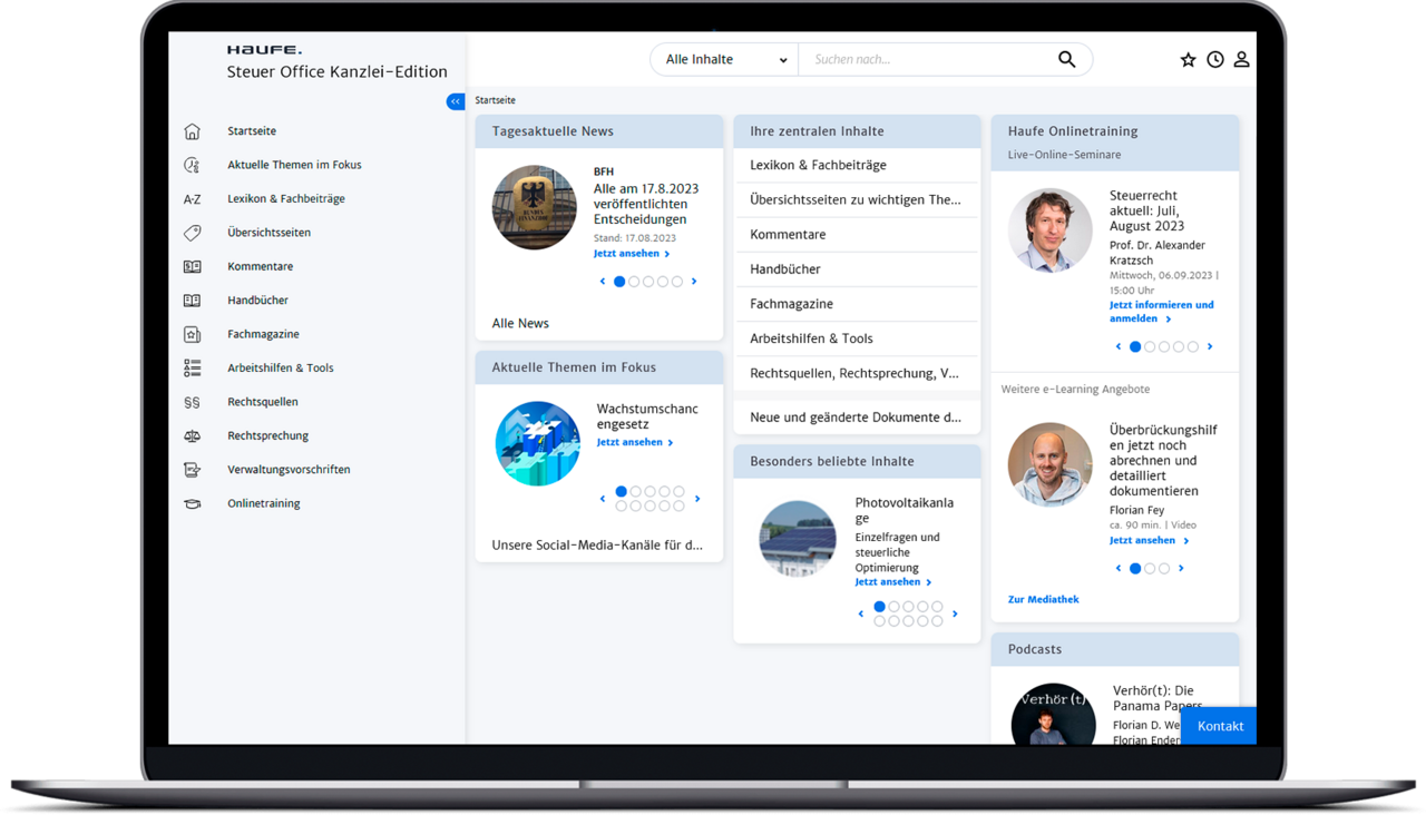 Alles aus einer Hand
