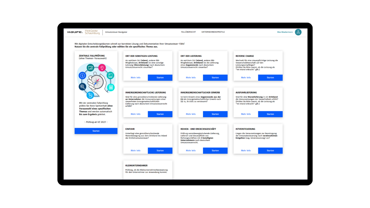 Umsatzsteuer Navigator