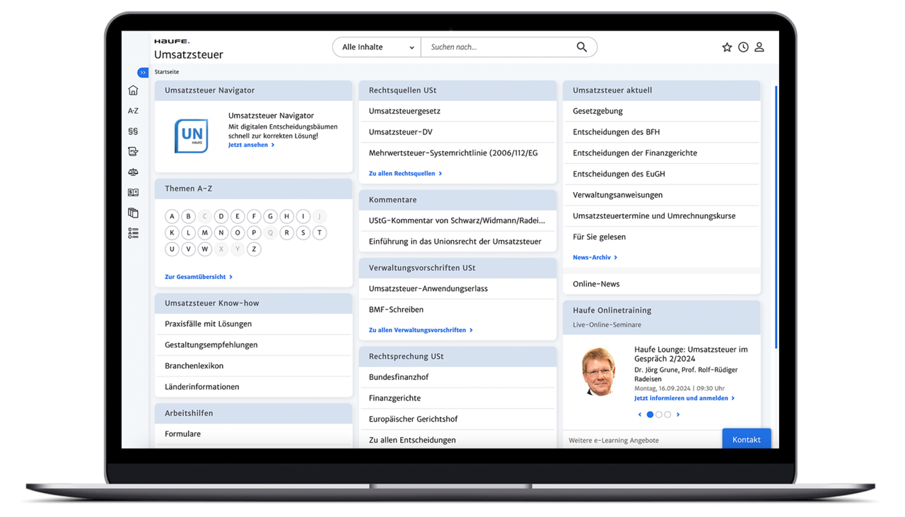 Umsatzsteuer Navigator