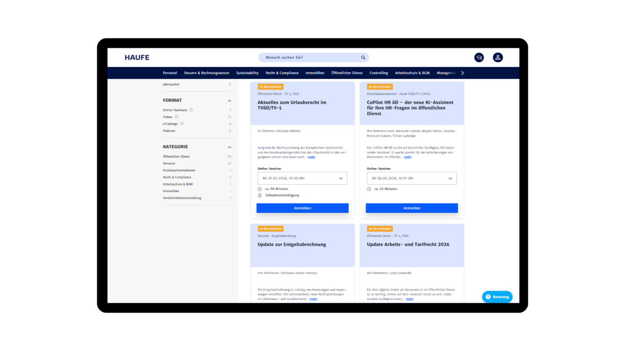 Online-Weiterbildung