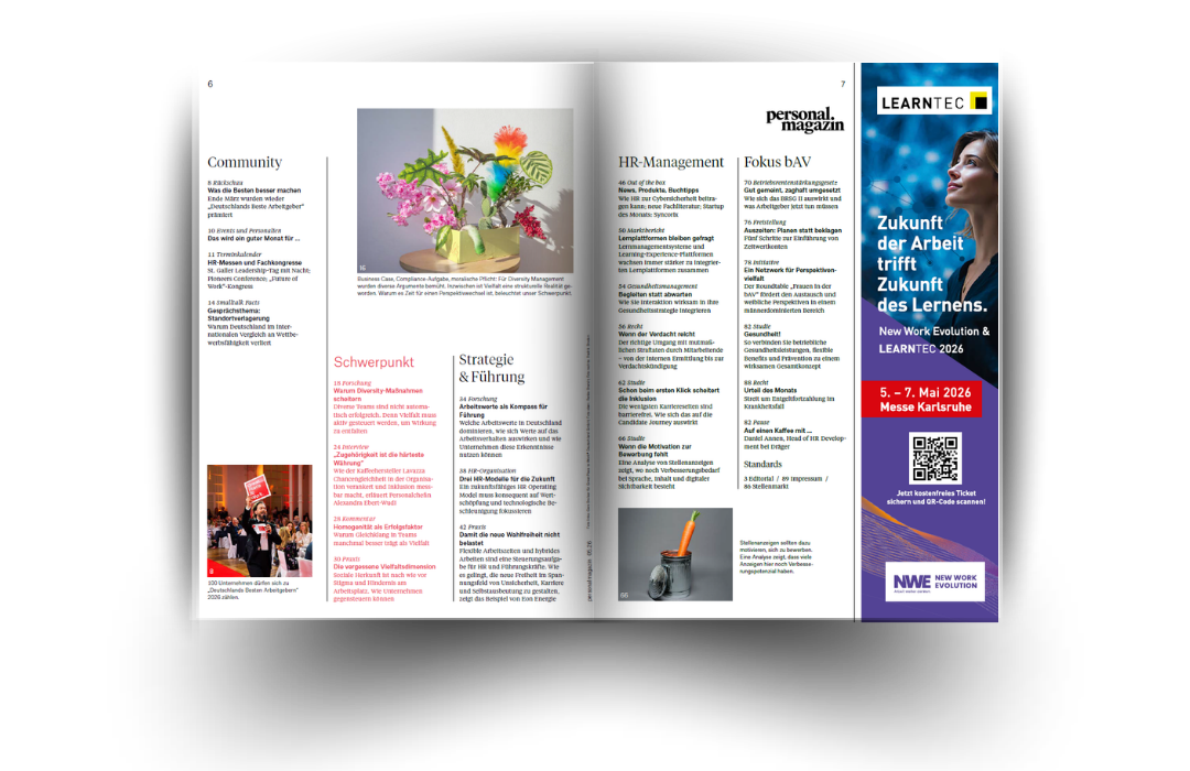 Personalmagazin - Inspirierend, praxisnah und unabhängig