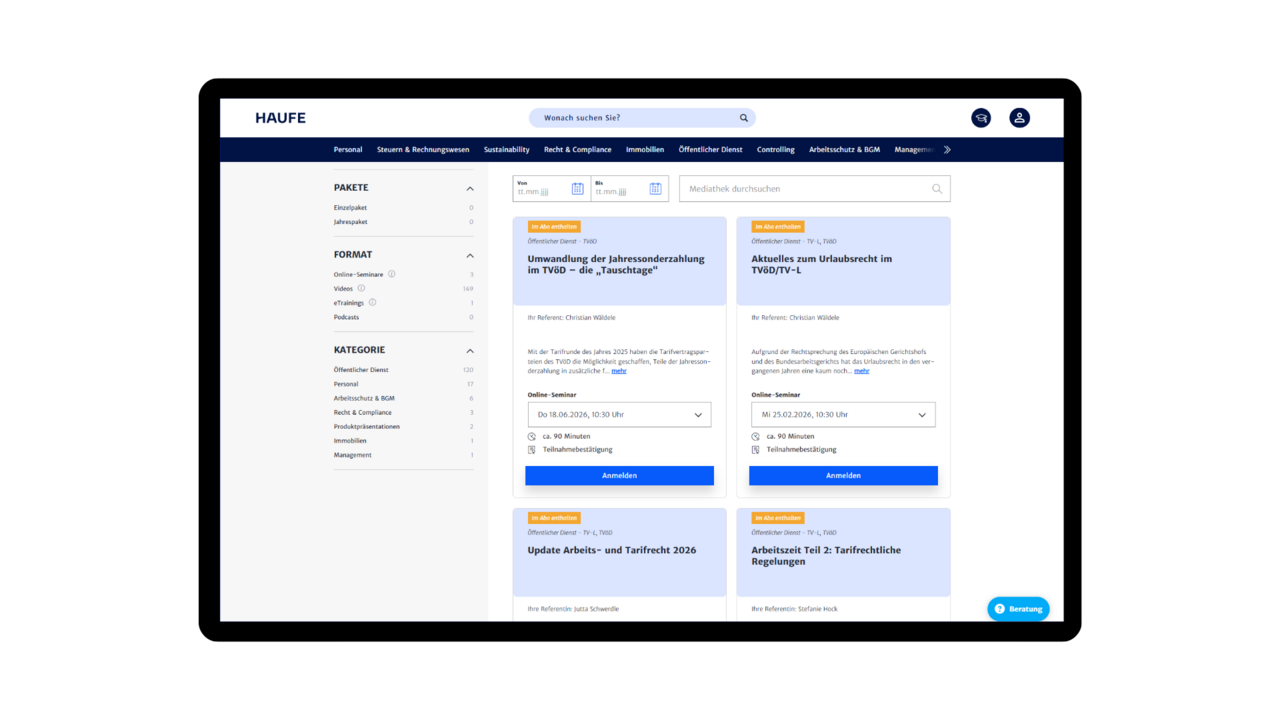 Online-Weiterbildung