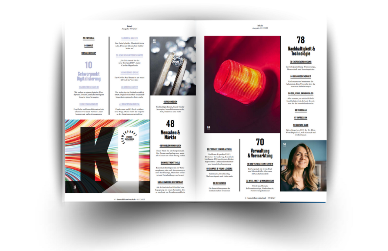 IMMOBILIENWIRTSCHAFT - Neue Perspektiven bauen für eine erfolgreiche Immobilienwirtschaft
