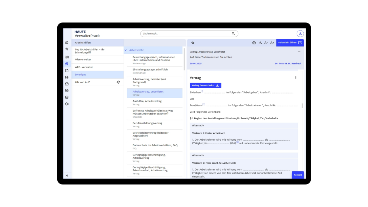 Personalführung für Immobilienverwaltungen