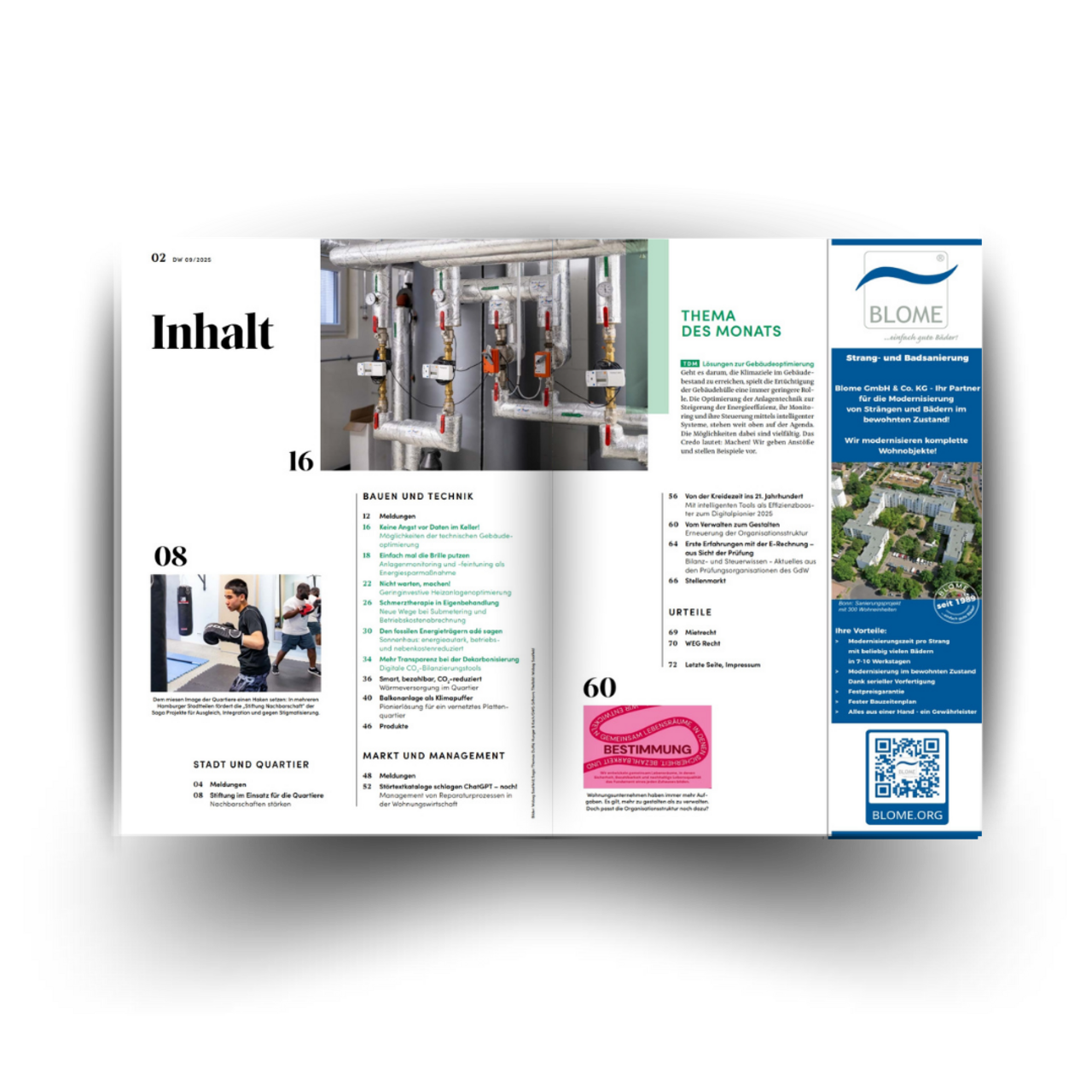 DW Die Wohnungswirtschaft - Das zukunftsweisende Fachmagazin für die Wohnungswirtschaft