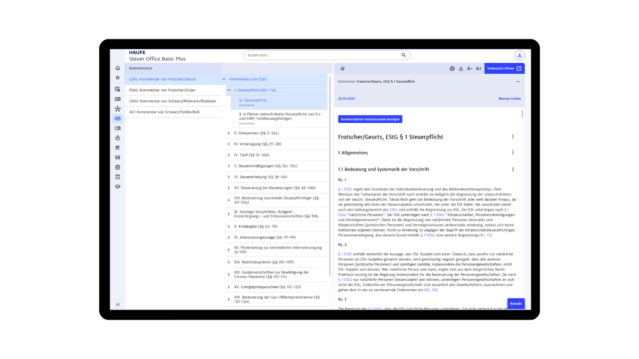  Renommierte Kommentare