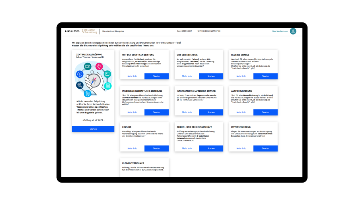 Umsatzsteuer Navigator