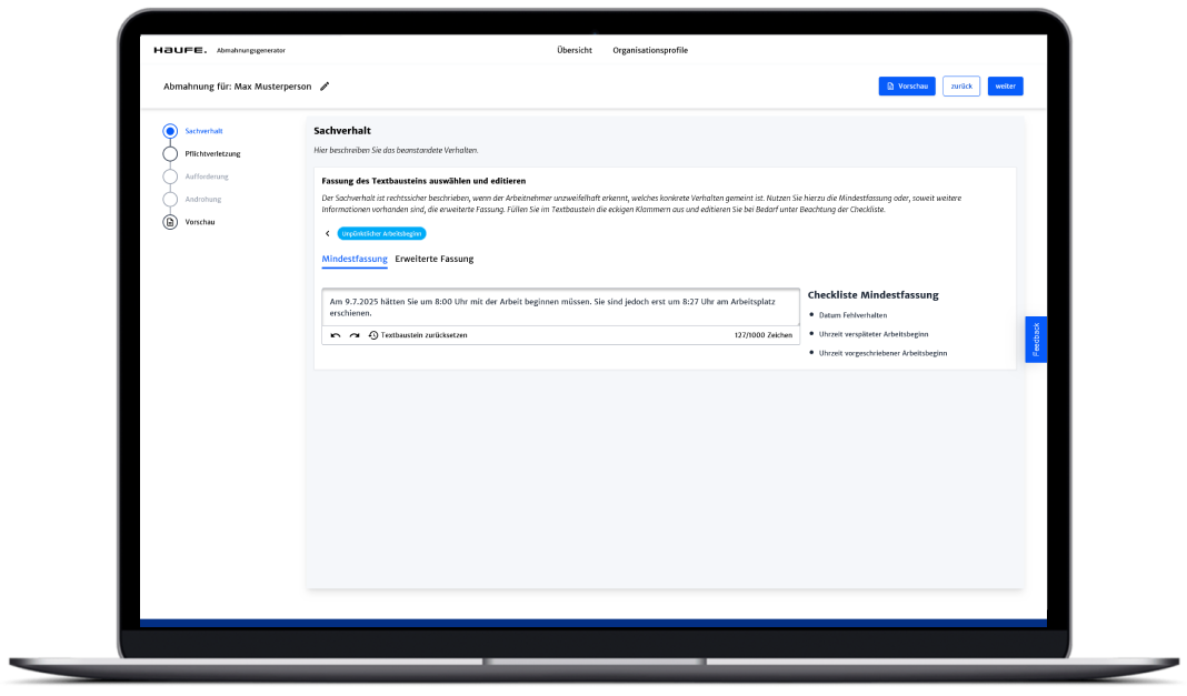 Generator für mehr Sicherheit beim Thema Abmahnungen