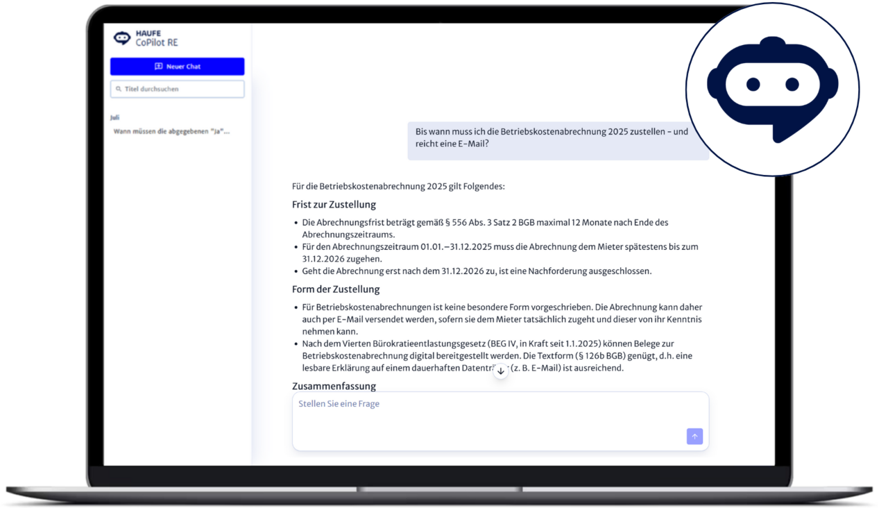 CoPilot RE - Der KI-Assistent für die Immobilienverwaltung