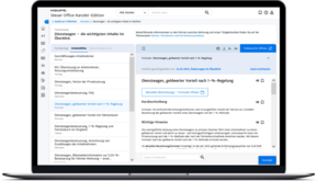 Übersichtsseiten zu den wichtigsten Themen