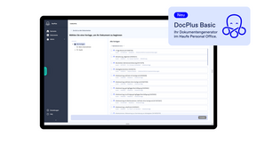 DocPlus & Zeugnisgenerator: HR-Dokumente einfach sicher erstellen