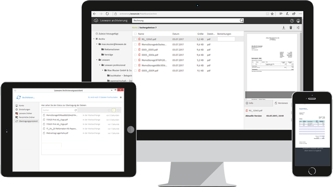Lexware Archivierung