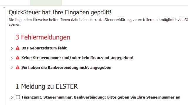 Penibel sein, Zeit sparen: Der integrierte Steuerprüfer