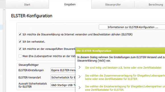 Abflug zum Finanzamt: Der ELSTER-Assistent