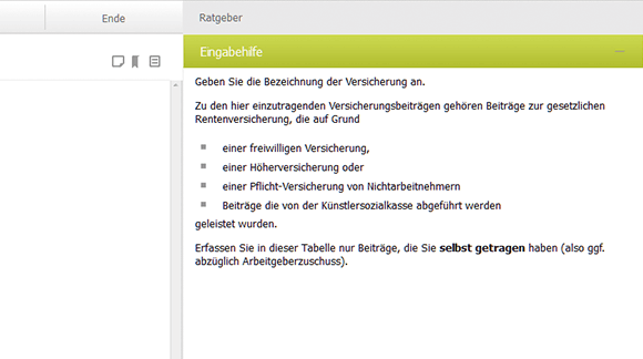 Tipps wie von der Fachkraft: Die neue Eingabehilfe