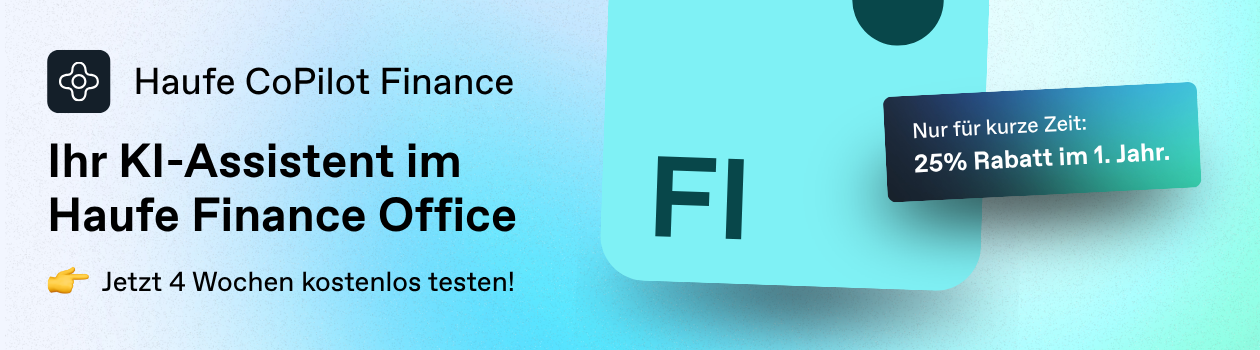 Finance CoPilot Rabattaktion