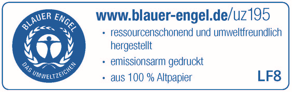 blauer Engel Altpapier
